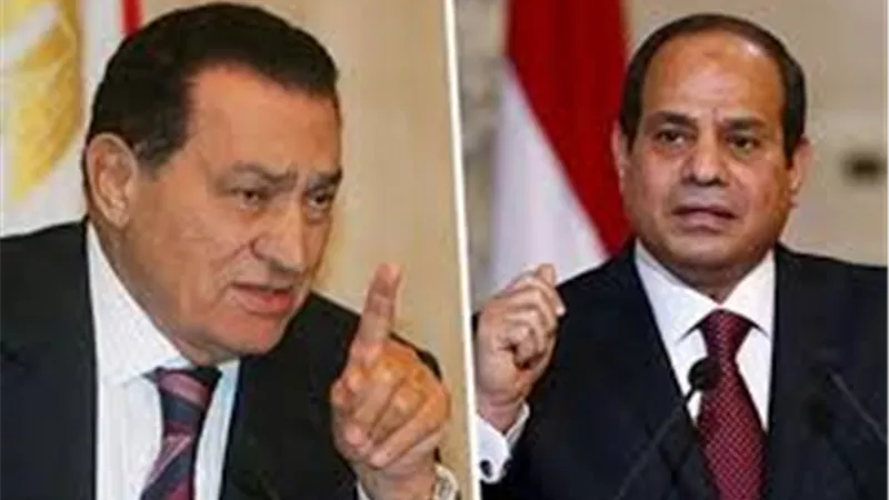قبل وفاته بأيام.. ماذا قال مبارك عن الرئيس السيسي ؟