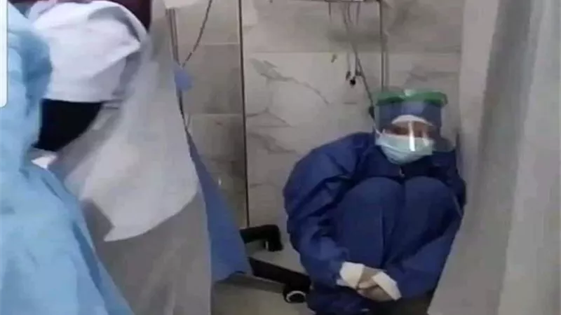 قرار عاجل من نيابة الشرقية بشأن مصور فيديو وفيات كورونا بمستشفى عزل الحسينية