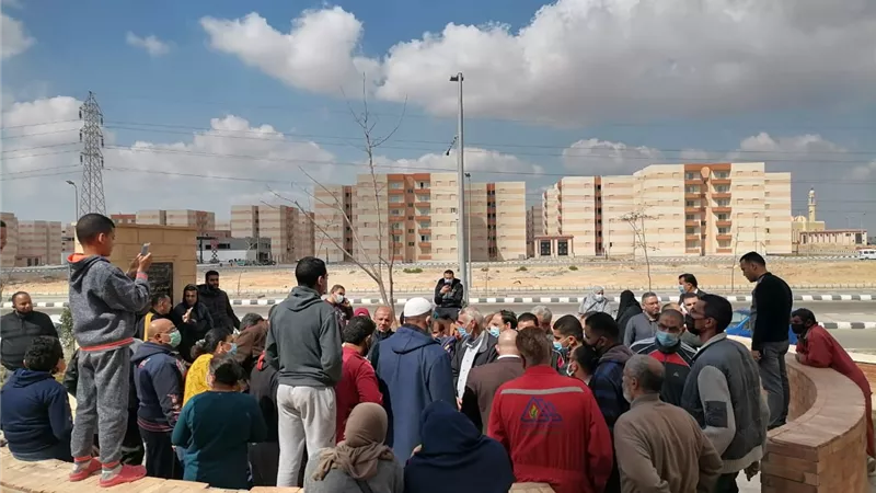 بجهود ذاتية لأهالي العبور الجديدة أزمة الغاز الطبيعي في طريقها للحل | شاهد