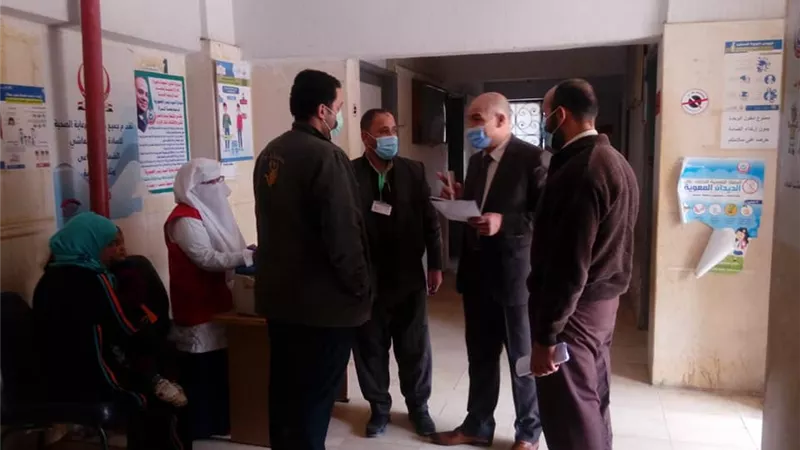 230 فرقة طبية تطوف على منازل قرى ونجوع مدينة الصف في الحملة التطعيم ضد شلل الأطفال