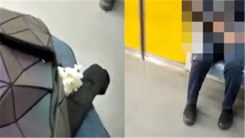 فتح سوستة بنطلونه ..شاب يتحرش بفتاة داخل عربة السيدات بمترو العتبة | فيديو