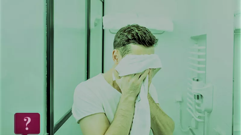 لن تصدق ما تفعله .. لا تجفف وجهك بالمنشفة