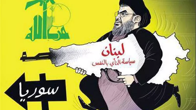 يشكلون خطرا .. تقرير يفضح حزب الله لدخوله لبنان في أزمات