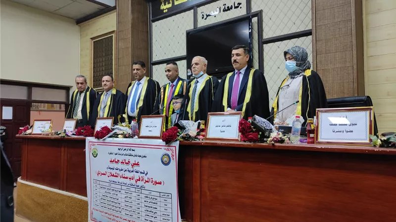 علي حامد يناقش أطروحته 