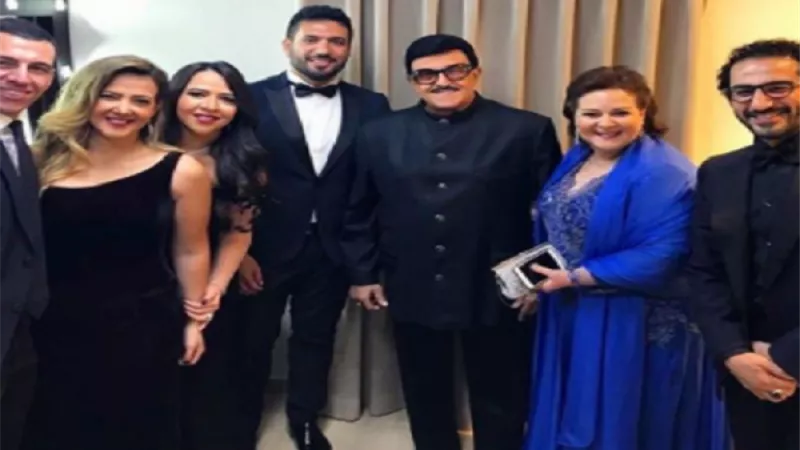 رد ناري من أسرة سمير غانم على حضور أفراد من الوسط الفني حفل زفاف يوم جنازته