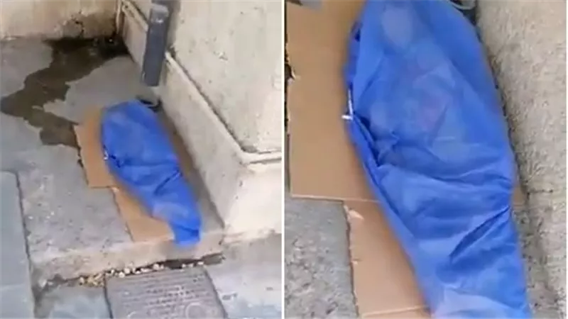 جثة طفل ملقاة على الأرض داخل مستشفى تثير الغضب | شاهد 
