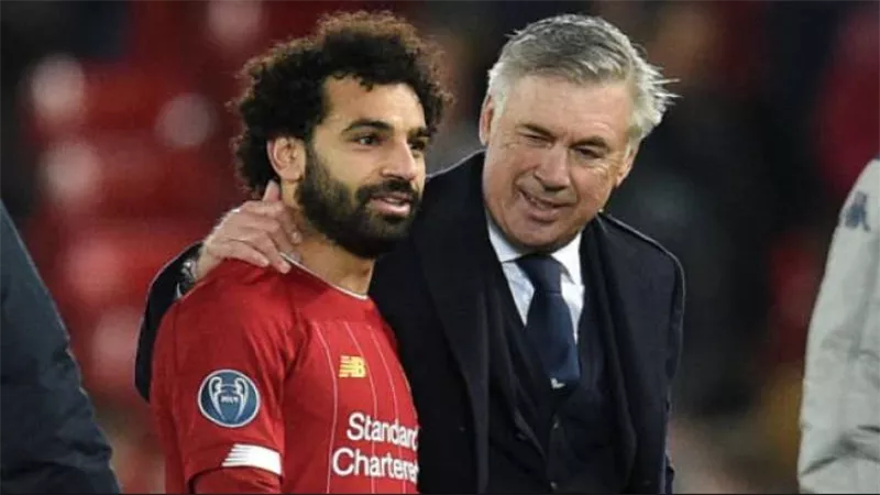 مفاجأة.. أنشيلوتي يحسم موققه من ضم محمد صلاح إلى ريال مدريد