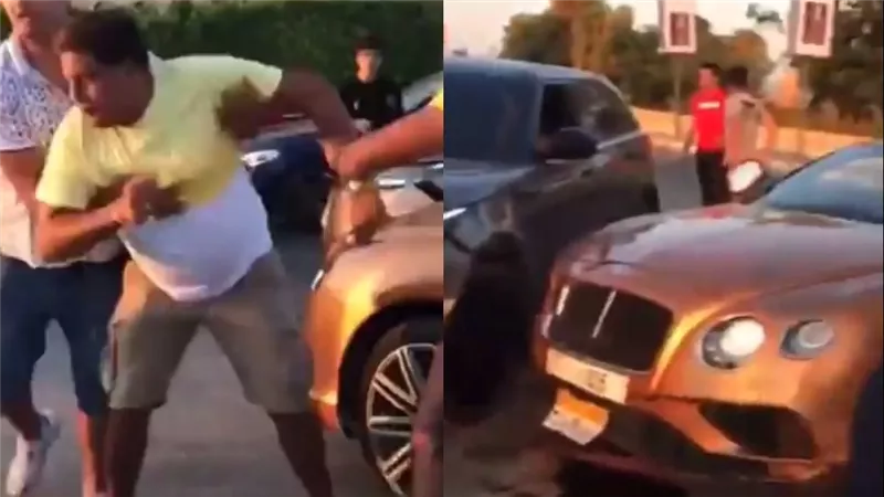 مشاجرة جديدة.. حمو بيكا في معركة ضرب بالأحزمة بالساحل الشمالي | شاهد 