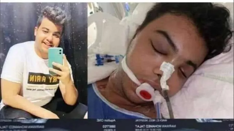 حطموا جمجمته أمام عين والده..جريمة بشعة لمصرع شاب دفاعا عن والده