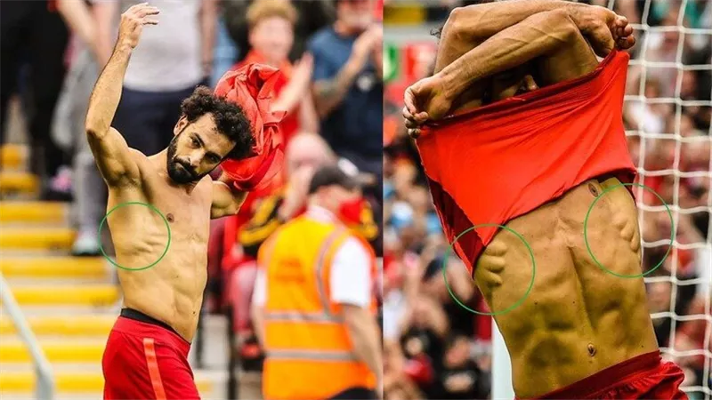 المسننة الأمامية..حقيقة عضلة محمد صلاح التي أثارت الجدل