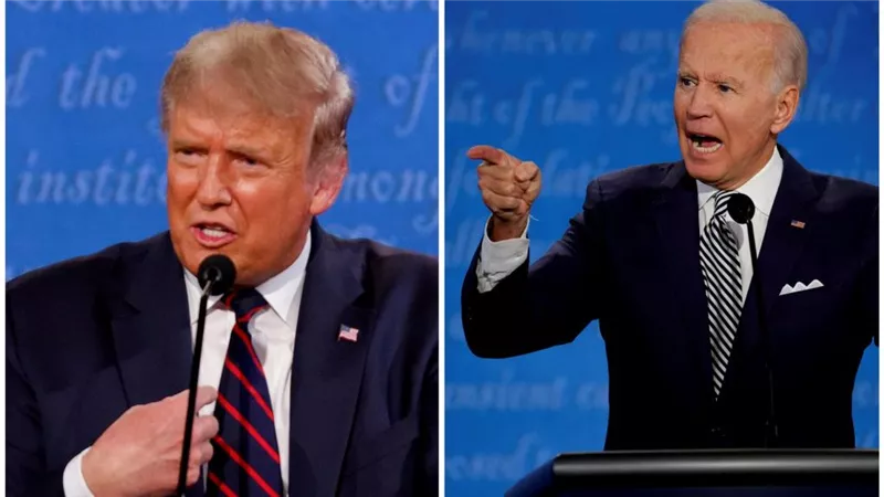  بسبب حائط في البيت الأبيض..بايدن يسب ترامب بلفظ خارج