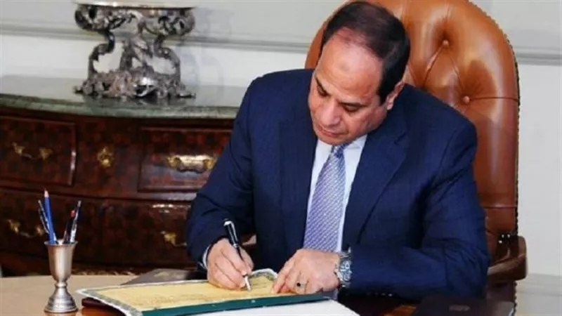 عاجل..الرئيس السيسي يصدر 3 قرارات جمهورية جديدة اليوم