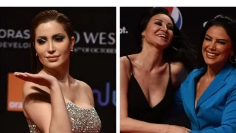 صبا ونسرين وأروى في المقدمة..أجرأ 5 إطلالات لفنانات في ثالث أيام الجونة | شاهد