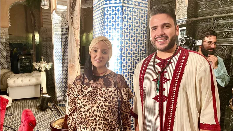 الصحفية والفنانة سهام حليلة في اختتام فعاليات مهرجان الصوفية بفاس | شاهد