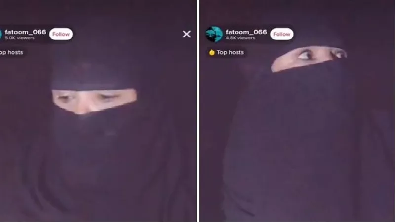 فيديو مخيف.. إحدى مشاهير تيك توك السعوديات تثير الجدل | شاهد