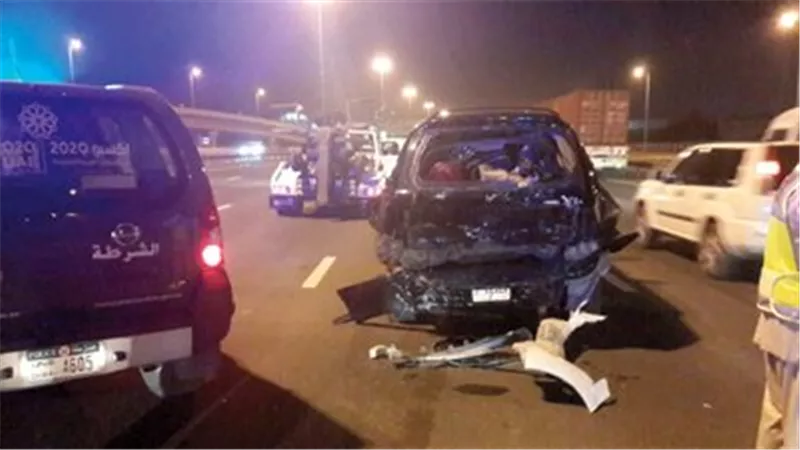 تفاصيل صادمة..النيابة تكشف سبب حادث اصطدام سيارتين أودى بحياة 4 طلاب في الشيخ زايد