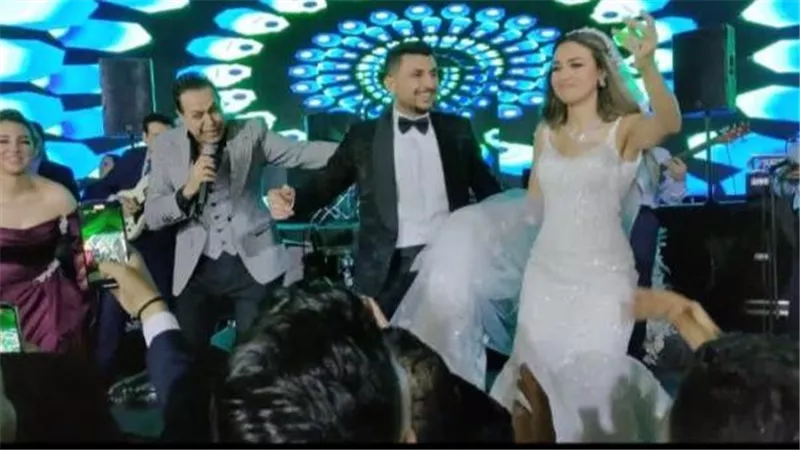 غيروا بعد ساعة.. تفاصيل حفل زفاف علي غزلان وفرح شعبان | فيديو