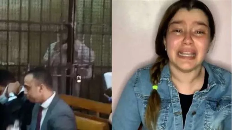 معملتش حاجة ليه كدا.. انهيار حنين حسام بعد رفض المحكمة سماعها