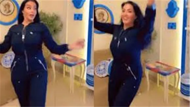 من أجل حالة متابعيها النفسية.. سمية الخشاب تؤدي وصلة رقص بطريقة هستيرية | شاهد