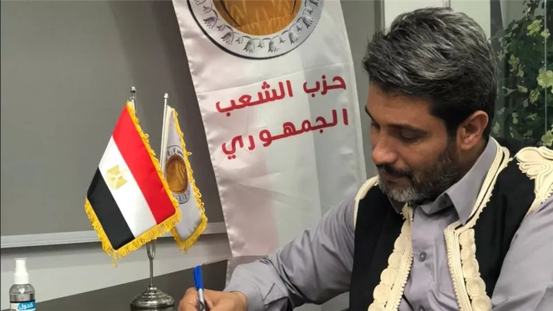 الشيخ مبروك عبدالجواد رئيسا للجنة القبائل العربية بحزب الشعب الجمهوري بالجيزة