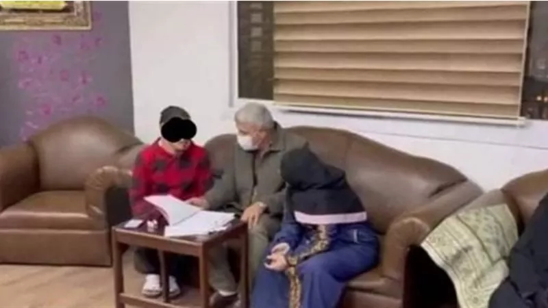 بعد علاقة غير شرعية..عقد قران شاب وسيدة داخل قسم المرج في الفالنتين | شاهد