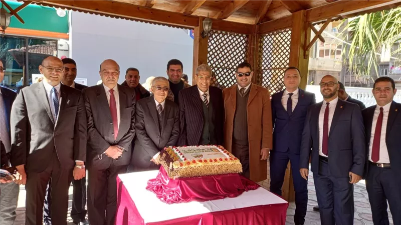 افتتاح مركز خدمات بنكية بنادي قضاة الاسكندرية
