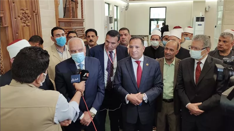 رئيس برلمانية الشعب الجمهوري يشارك في افتتاح مسجد الدجوي بجامعة أكتوبر بحضور محافظ الجيزة والوزراء