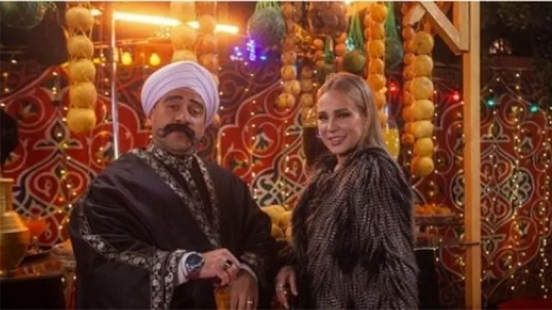 شيرين رضا تتألق بالأسود مع أحمد مكي..كواليس تصوير «مهرجان المزاريطة الدولي» في الكبير أوي 6 | شاهد