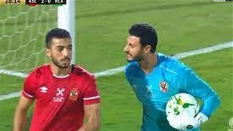بعد أزمة مباراة الرجاء المغربي.. تفاصيل اعتذار محمد عبدالمنعم للشناوي 