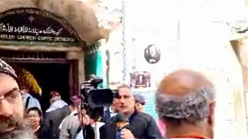 بسبب علم مصر.. تفاصيل اعتداء رهبان إثيوبيا على دير السلطان المصري في القدس | فيديو 