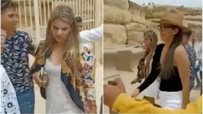 فضيحة تحرش جماعي..أول تحرك من الآثار بشأن فيديو التحرش بسائحات الهرم | شاهد