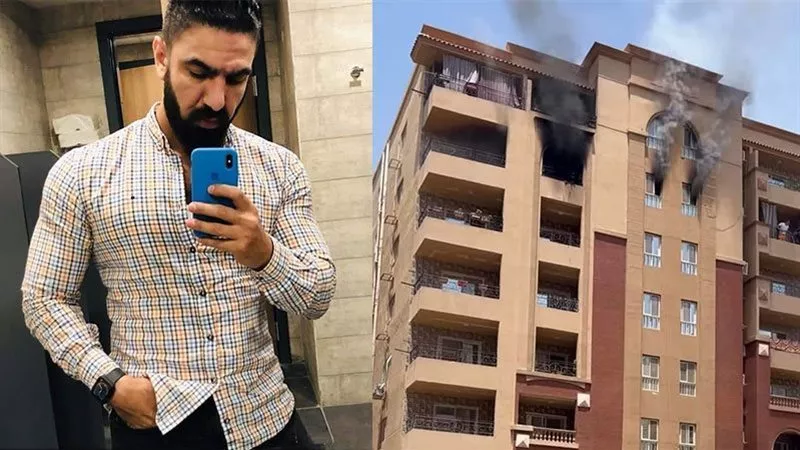 حادث مروع..تفاصيل مصرع لاعب الأهلي ونجله من الطابق العاشر بحريق شقة مدينة نصر | شاهد