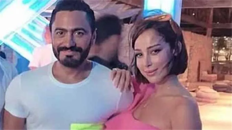 مبروك الشركة الجديدة.. أول رد من تامر حسني على انفصاله عن بسمة بوسيل