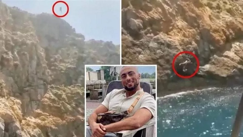قفزة الموت.. وفاة مراد لمرابط أمام أطفاله وصراخ زوجته يثير أحزان النشطاء | فيديو صادم