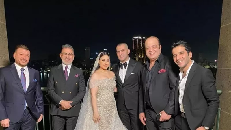 شاهد.. رقص وزغاريد المطربة بوسي في حفل زفافها على هشام ربيع | فيديو