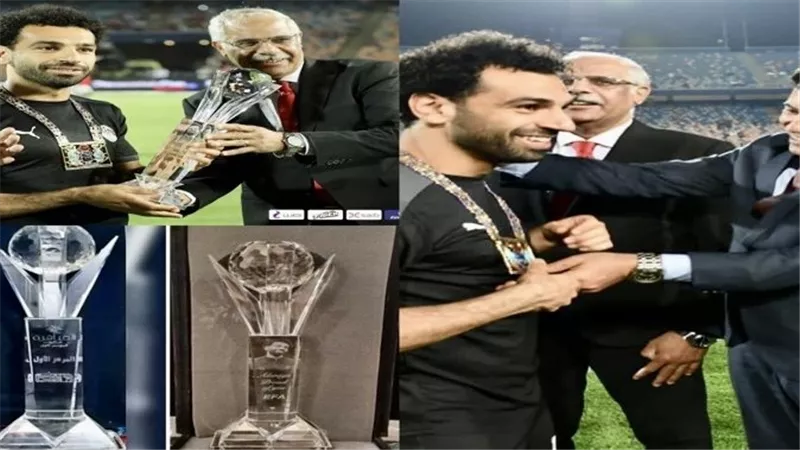 عشان ماتحصلش مشكلة.. أول تعليق لمقدم برنامج العباقرة بشأن حقوق الملكية لدرع تكريم محمد صلاح