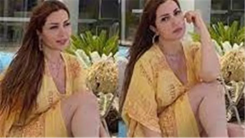 إيه الجمال ده؟.. نسرين طافش تخطف الأنظار بالمايوه في حمام السباحة | شاهد
