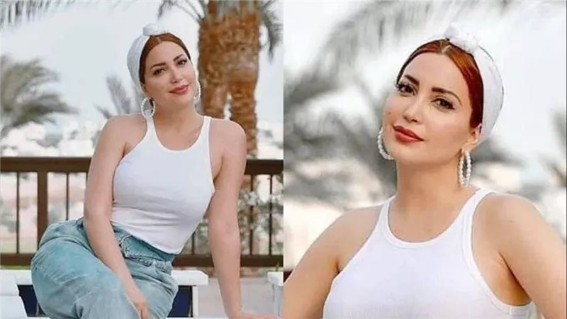بمايوه جريء على الشاطئ.. ظهور مفاجئ لـ نسرين طافش مع زوجها | شاهد