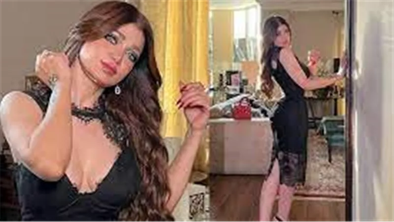 ببطانة ولا من غير.. ياسمين الخطيب تثير الجدل بفستان شفاف | شاهد