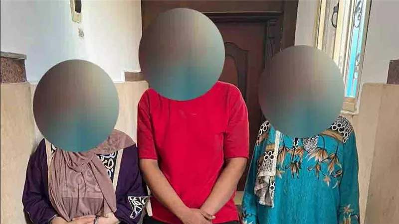 أحفاد ريا وسكينة.. سيدة وأولادها يقتلون امرأة ويوثقونها بالحبال في القليوبية