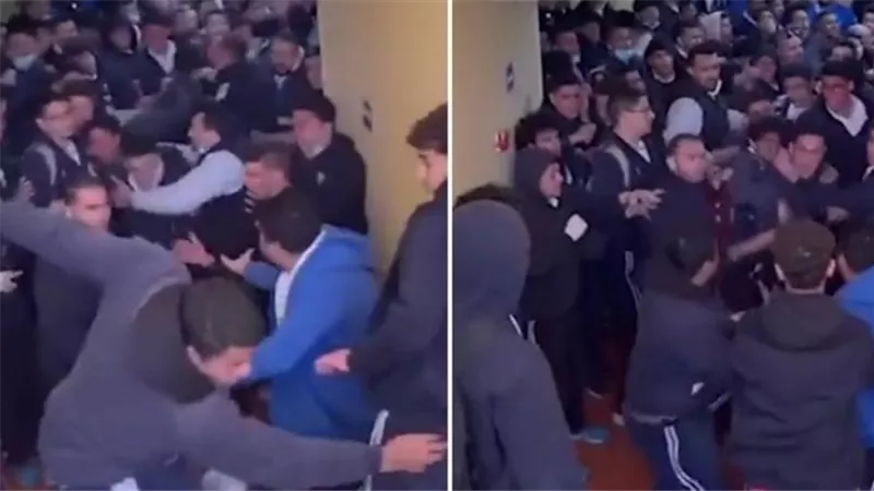  50 غرزة بسبب فتاة.. تفاصيل معركة طلاب إعدادي وثانوي في مدرسة بالبساتين