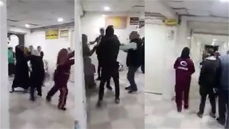 لقطات صادمة.. لحظة الاعتداء على ممرضات مستشفى قويسنا المركزي في المنوفية | فيديو