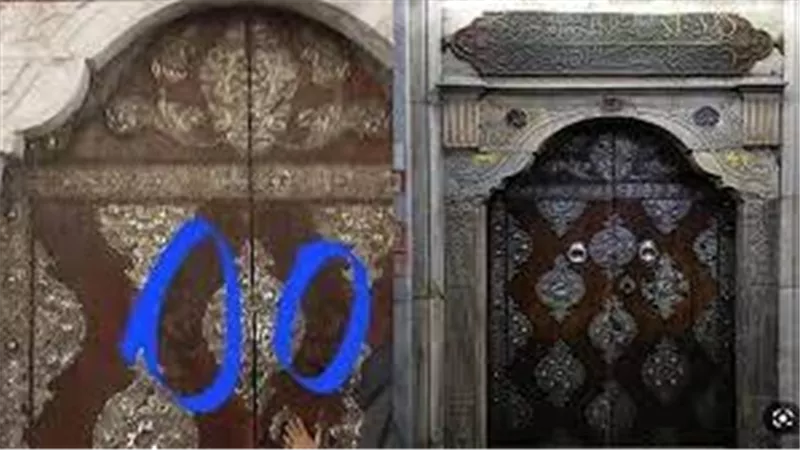 إحالة للنيابة.. أول تعليق رسمي من الأوقاف بشأن اختفاء مقابض أحد أبواب مسجد الحسين
