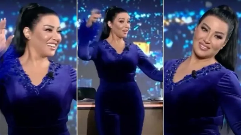 زغرودة وطرحة عروسة.. زفة لـ سمية الخشاب على الهواء | شاهد