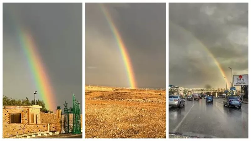 معهد الفلك يكشف التفاصيل.. ظاهرة جوية شهدتها البلاد بسبب الأمطار | شاهد