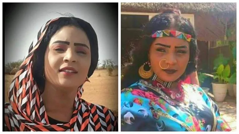 جيعانين وعايشين رعب خيالي.. أخر ما كتبته الفنانة السودانية شادن قبل قتلها