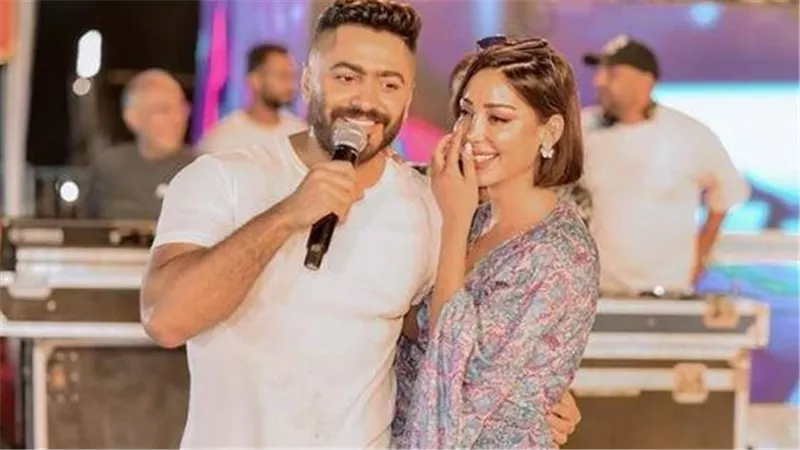وصلت لأخري..رسائل جديدة من تامر حسني بعد أزمته مع بسمة بوسيل