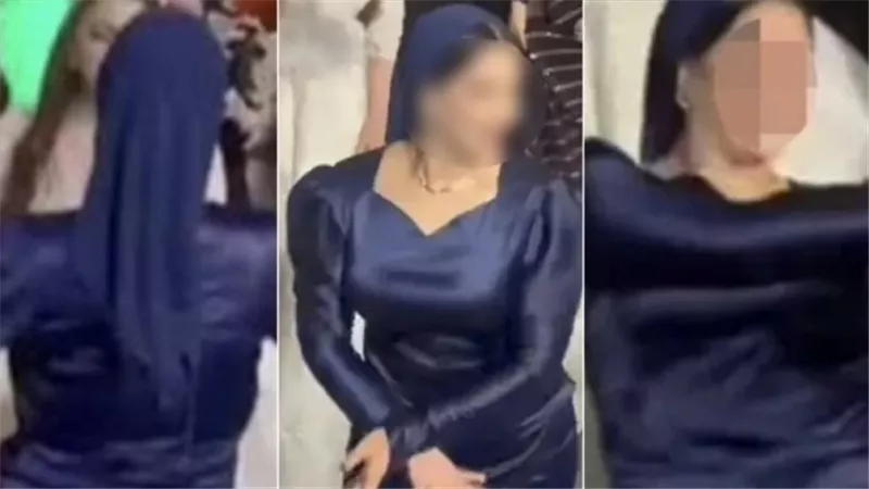 مش متزوجة.. تفاصيل جديدة عن أزمة صاحبة الفستان الأزرق وهوية ناشر الفيديو 
