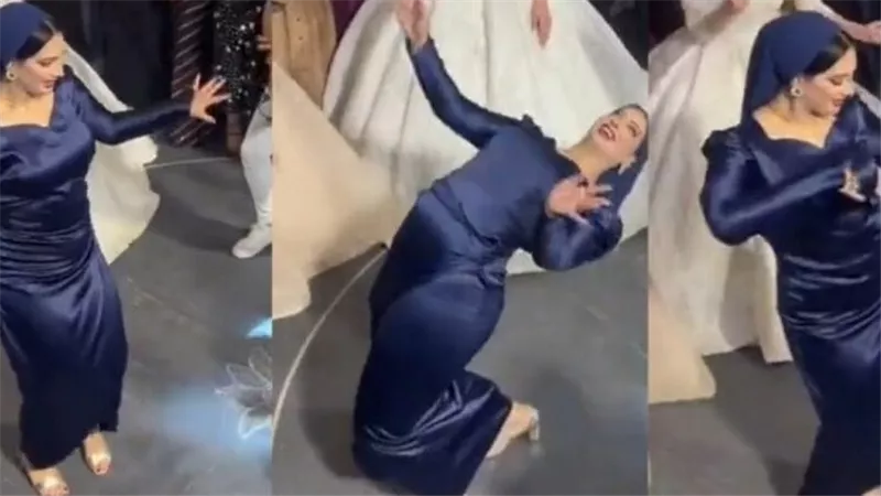 سأقاضي هذا الشخص.. تطور مثير في قصة سيدة الفستان الأزرق | فيديو
