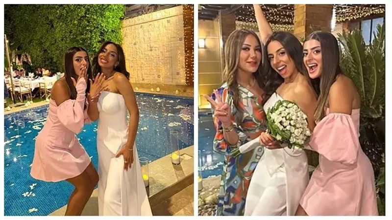 في حفل خطوبة نجل شقيقها.. أحدث ظهور لـ سارة ابنة عادل إمام | شاهد